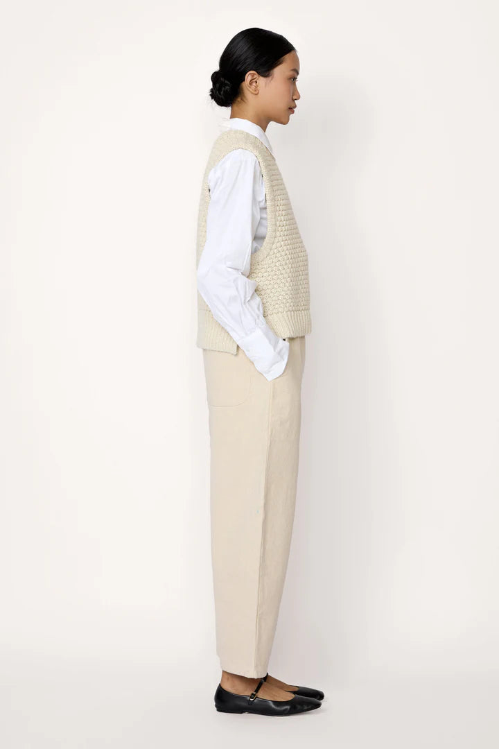 Sloane Sweater Vest - Ivory