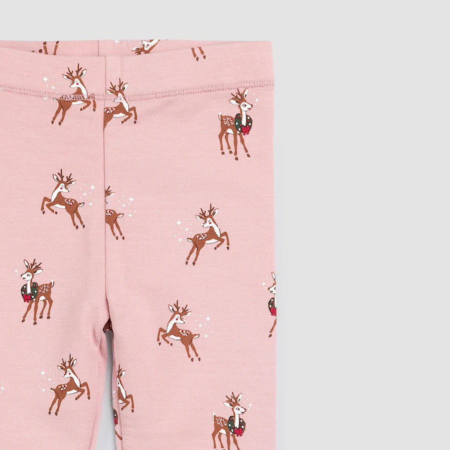 Miles the Label Reindeer Games Leggings - Rose