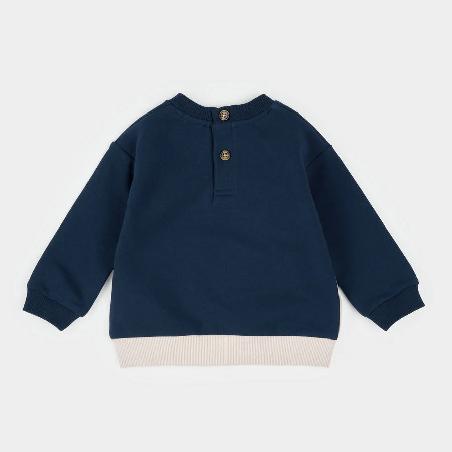 Petit Lem Color Block Dress Blue Outfit Set