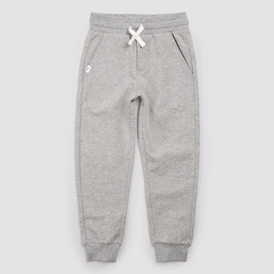 Miles the Label Basics Jogger - Heather Grey