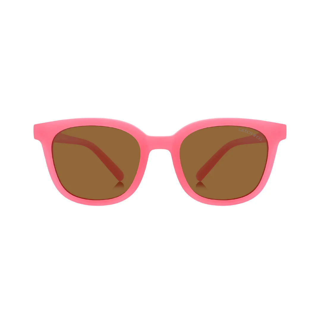 Grech & Co. Classic Wayfarer Sustainable Sunglasses - Child - Bubble Gum