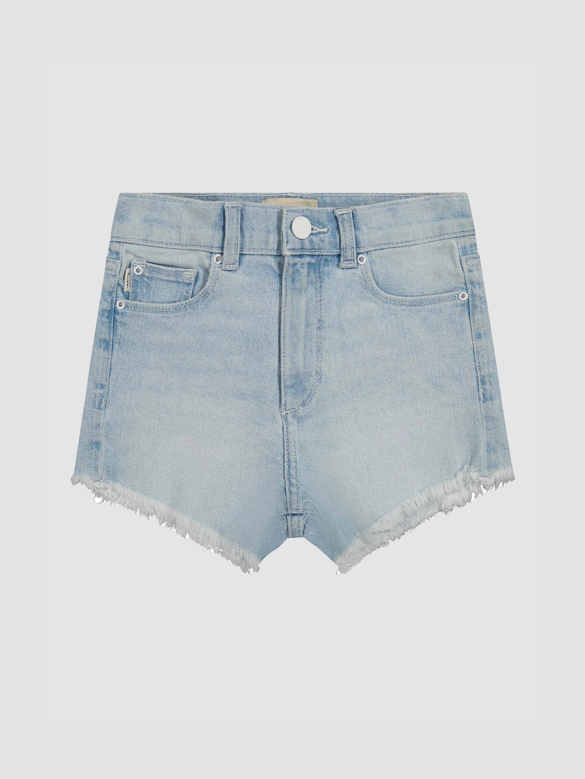 DL1961 Lucy High Rise Cut Off Shorts - Poolside Frayed