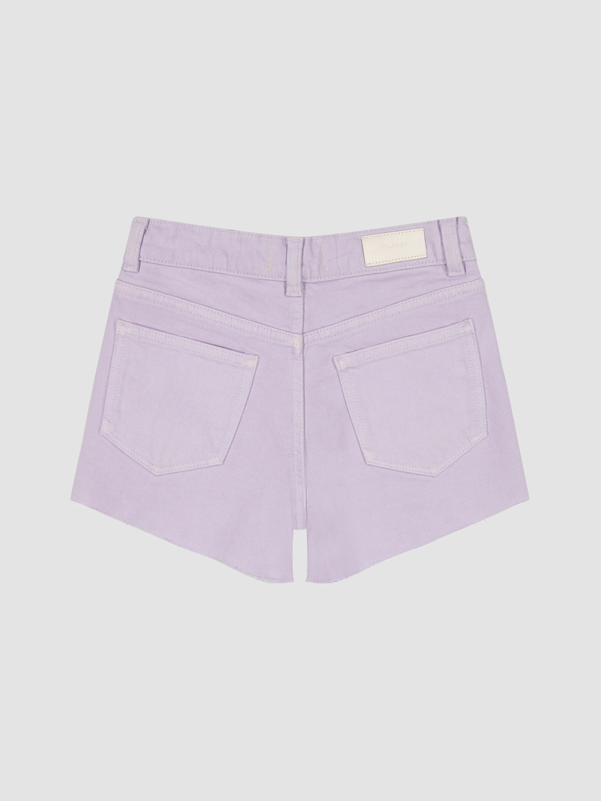 DL1961 Lucy High Rise Cut Off Shorts - Lilac Cloud