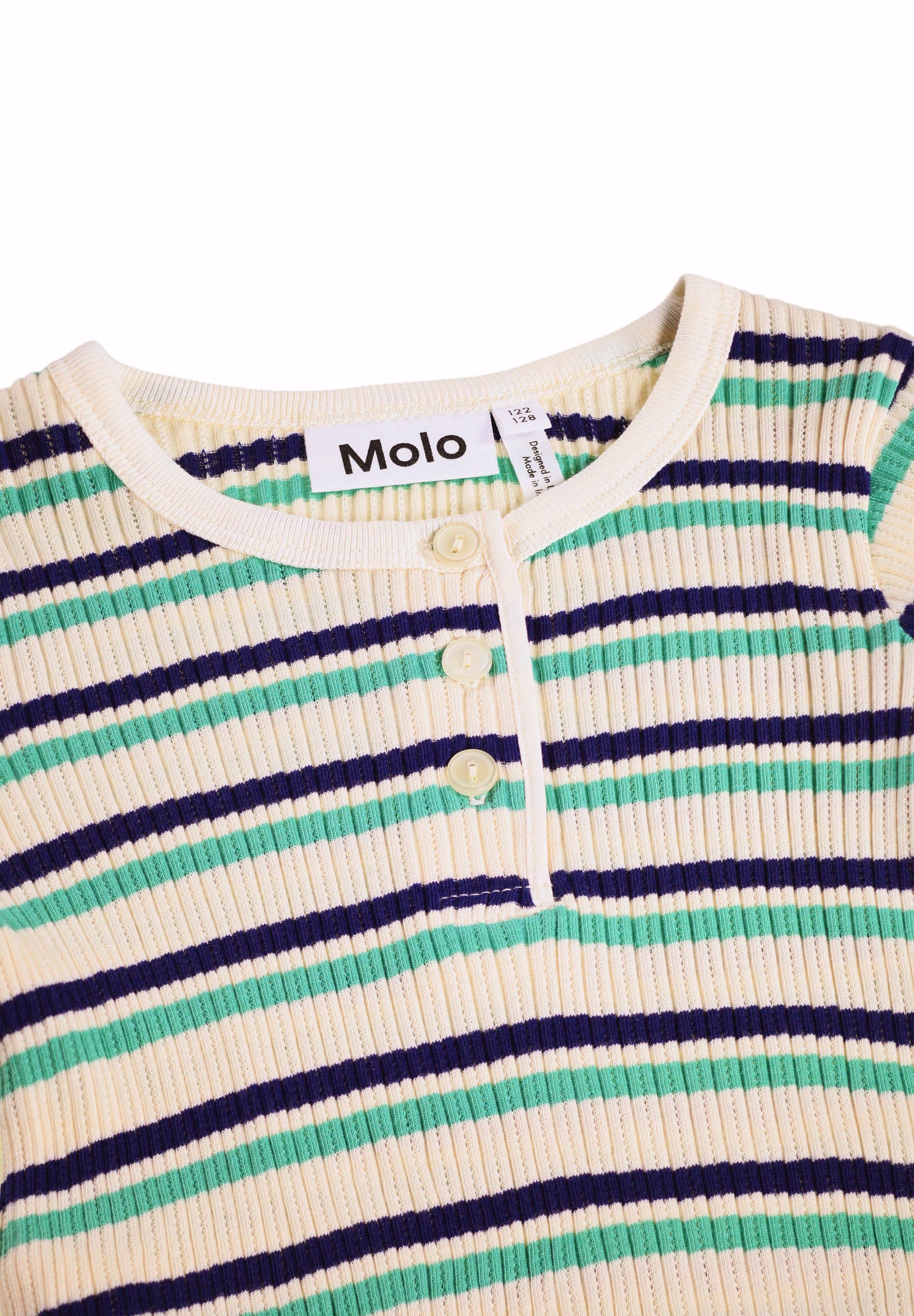 Molo Ruby Top - Pearled Stripe