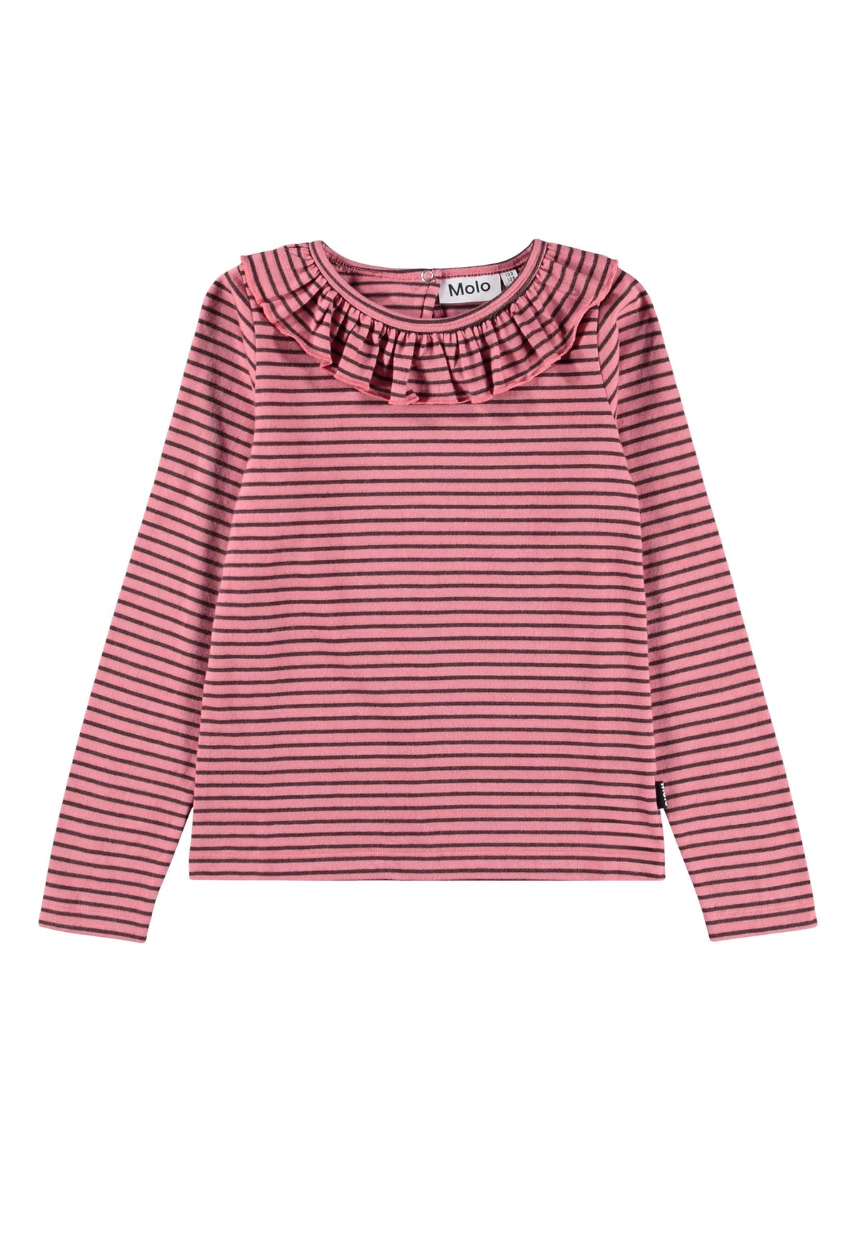 Molo Rica Shirt - Pink Bark Stripe