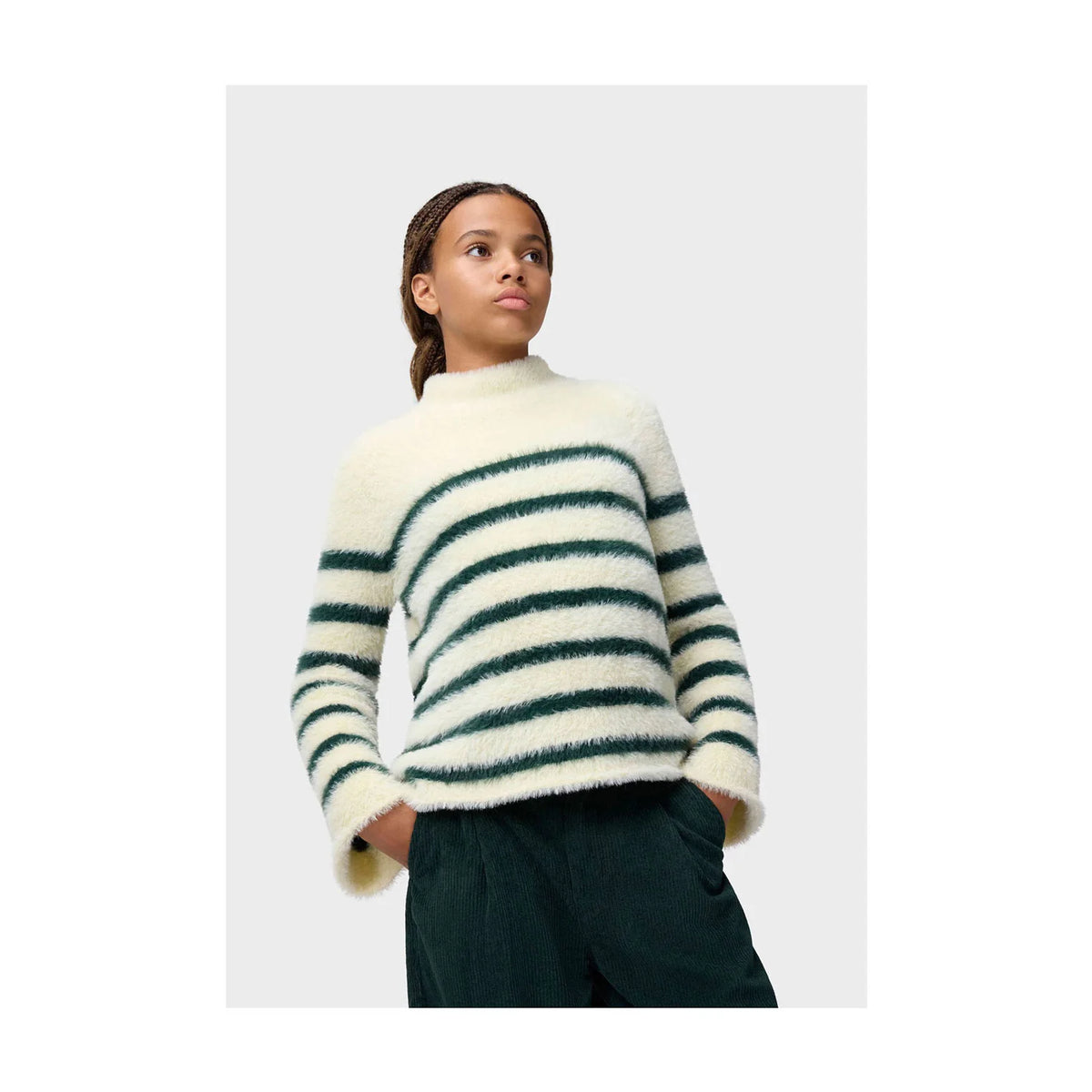Molo Govina Sweater - Pearled Taxus