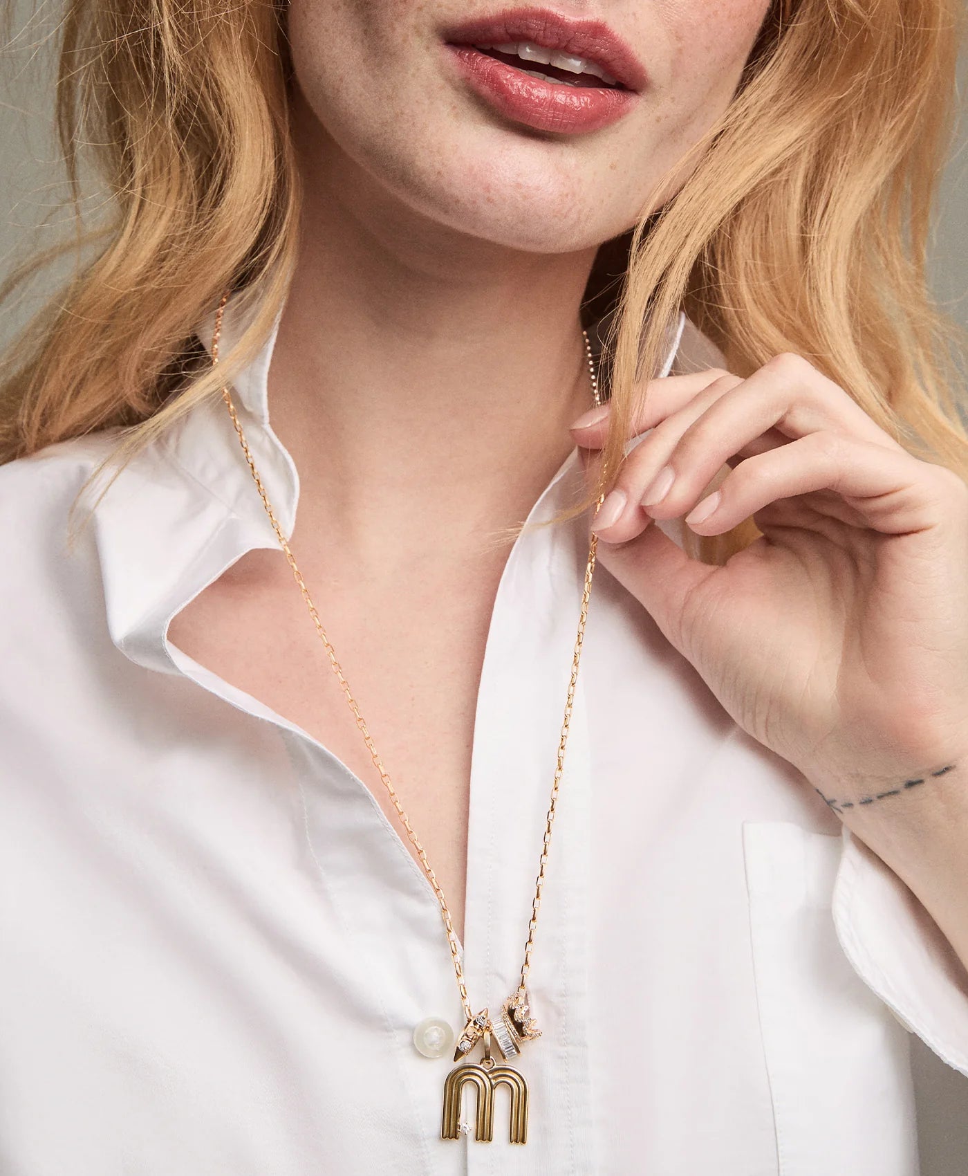 2mm Italian Chain Link Necklace