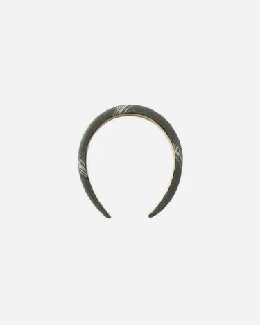 Rylee + Cru Little Padded Headband - Holiday Plaid
