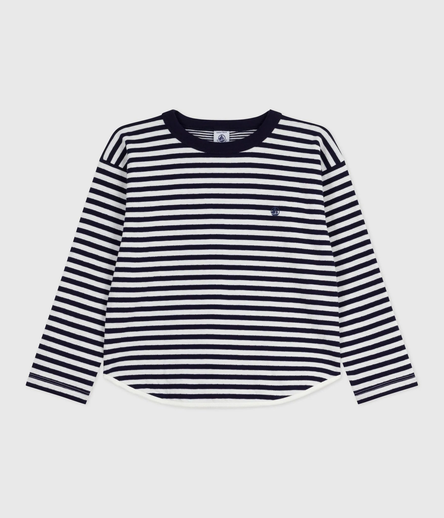 Petit Bateau Boy Long Sleeve Stripe Tee