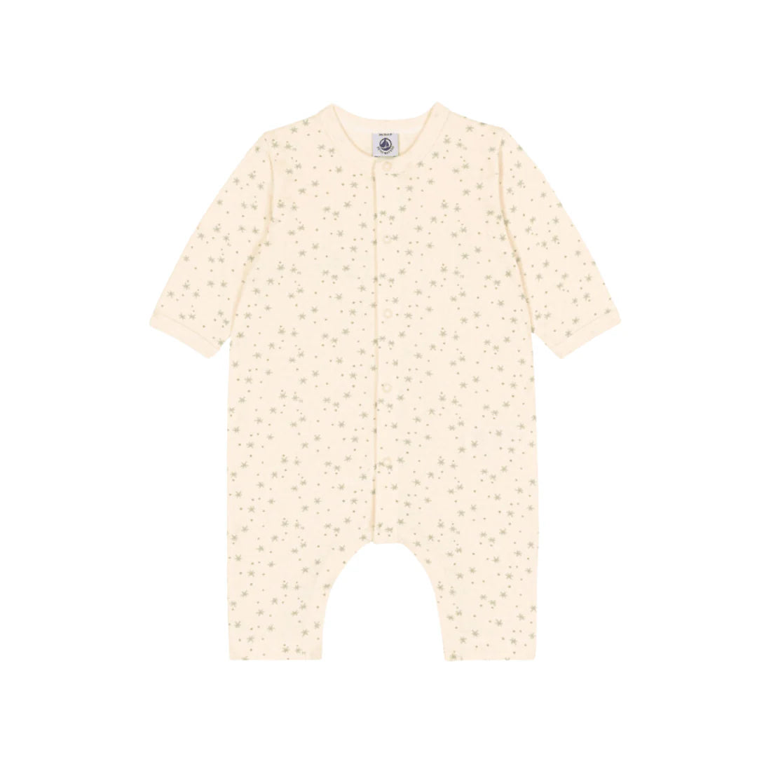 Petit Bateau Baby Star + Dot Romper