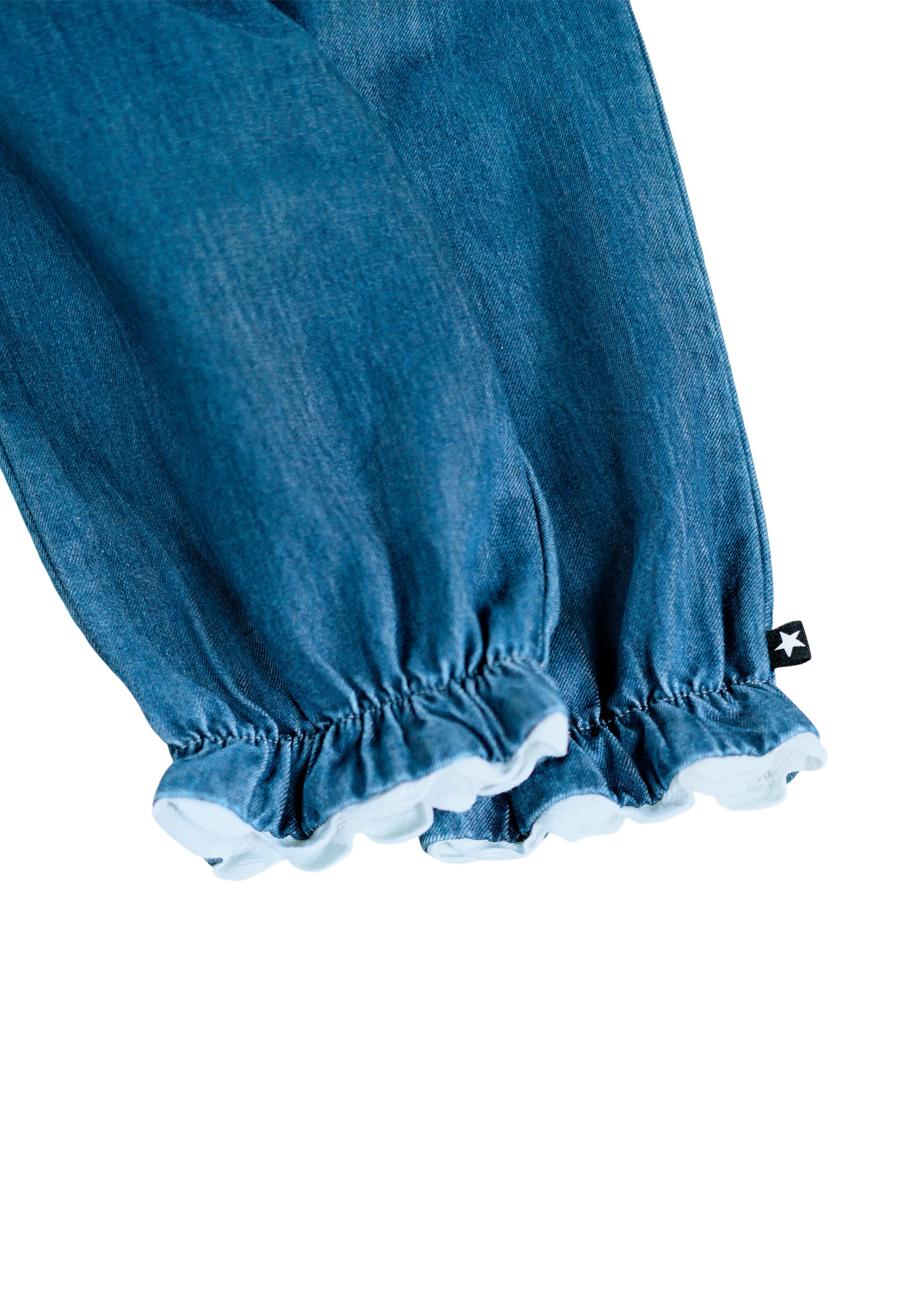 Molo Baby Sana Pants - Rinse Wash Blue