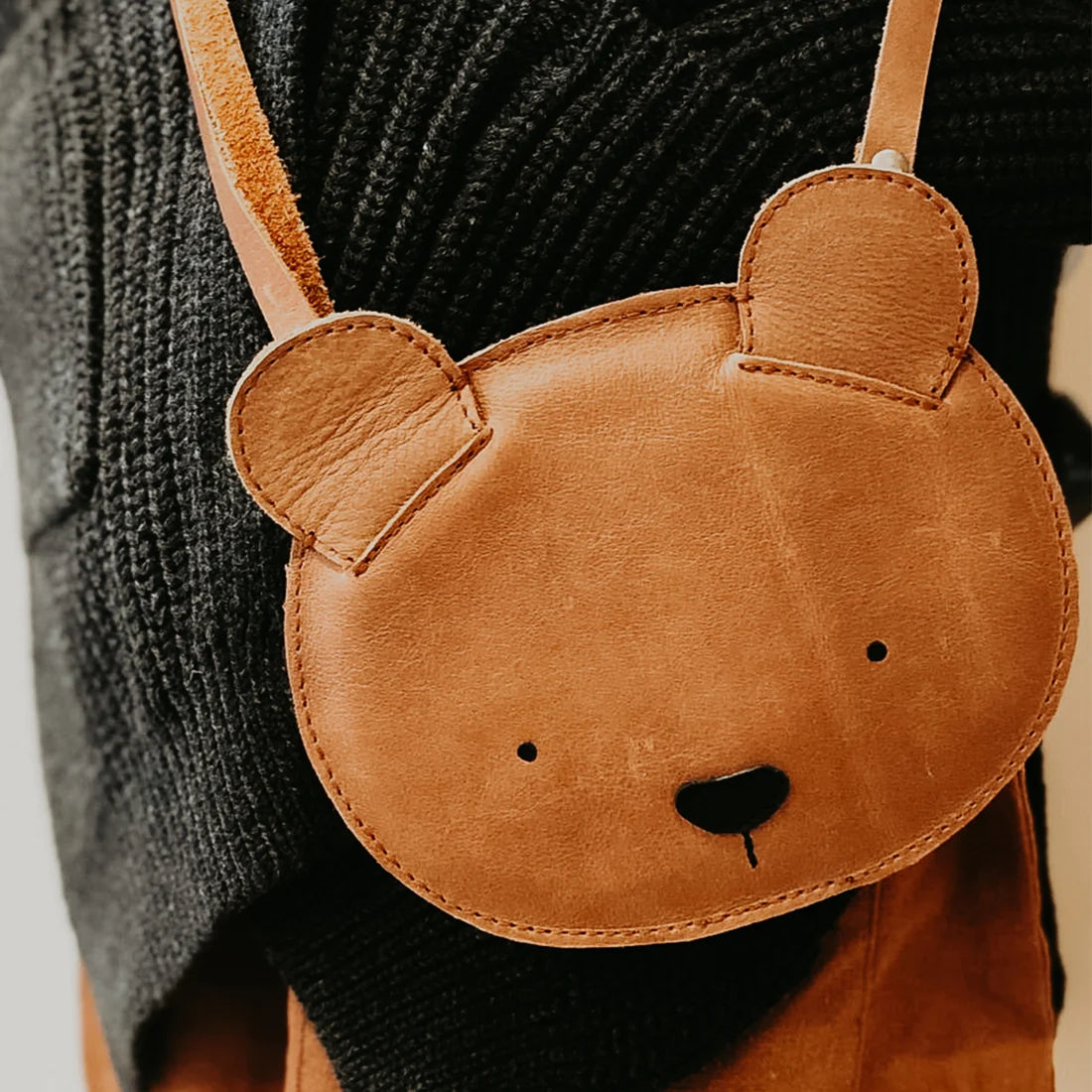 Donsje Britta Classic Purse - Bear