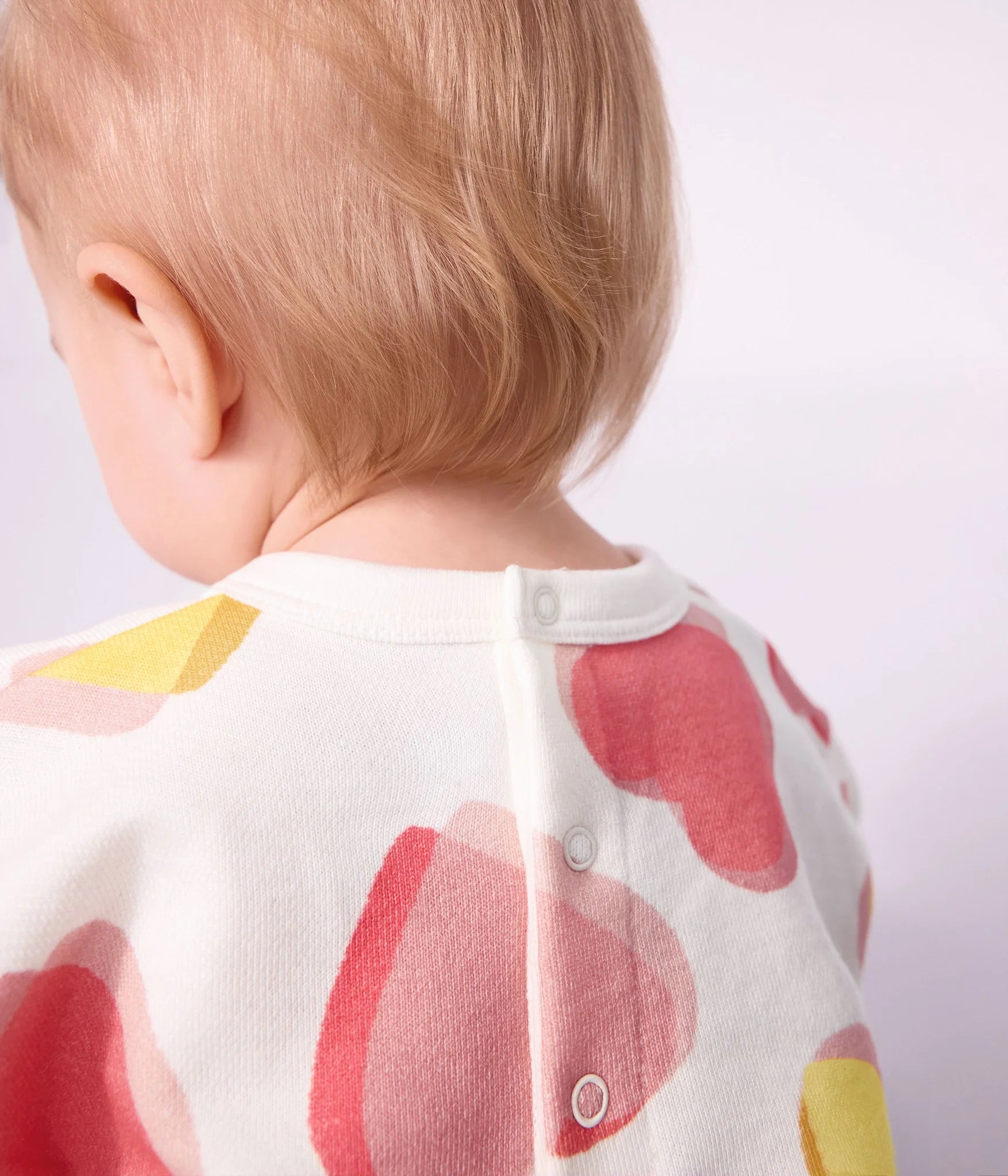 Petit Bateau Baby Printed Sweatshirt - Hearts