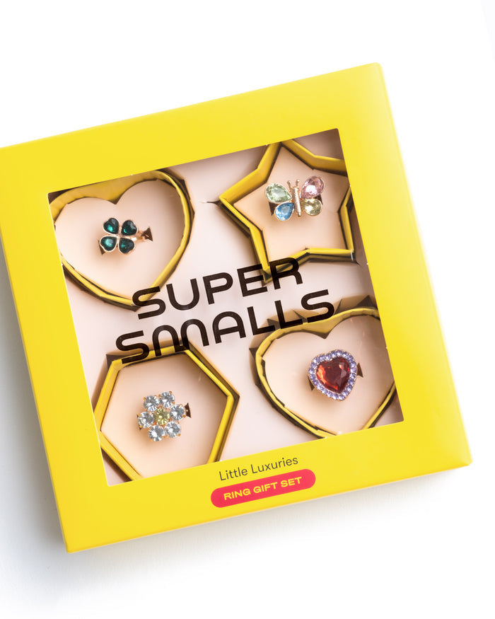 Super Smalls Little Luxuries Shareable Ring Set (Ring x4)