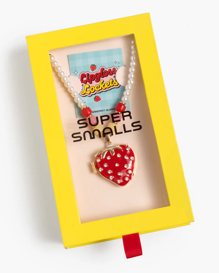 Super Smalls Strawberry Surprise Lip Gloss Locket