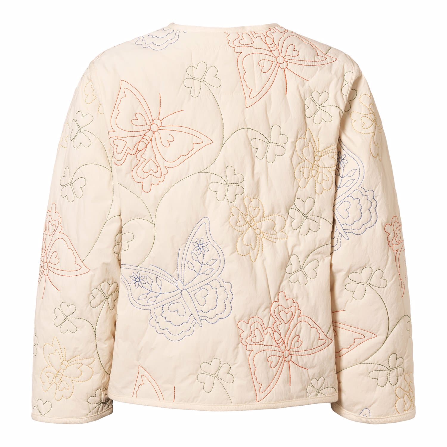Molo Holey Jacket - Pearled Ivory