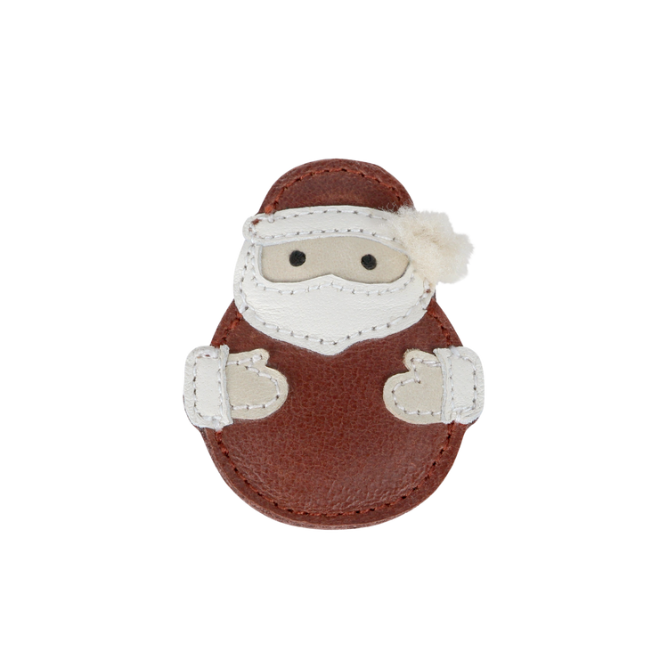 Donsje Wonda Hairclip - Santa - Burgundy Classic Leather