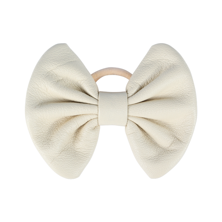 Donsje Floor Hairtie - Cream Sheep Leather