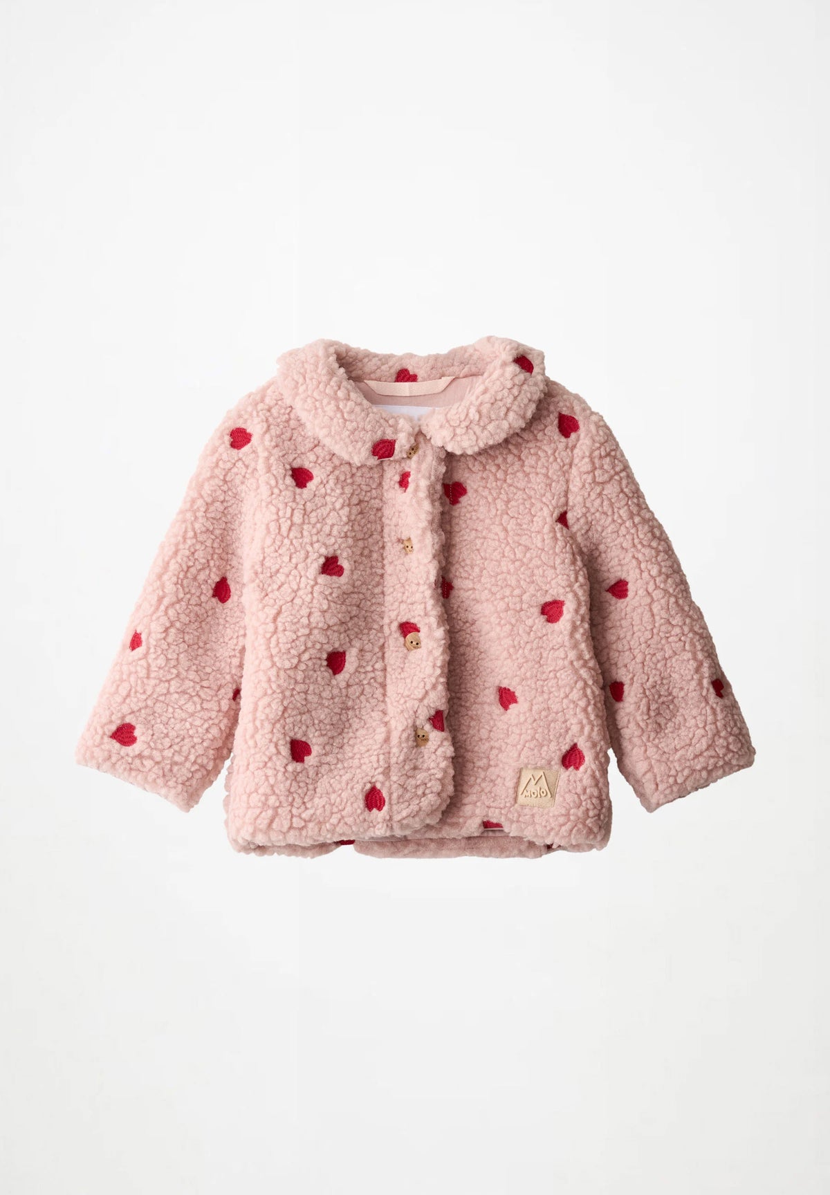 Molo Ursula Jacket - Red Hearts Soft