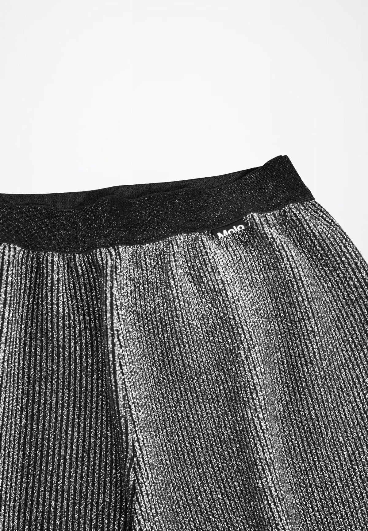 Molo Alenna Pants - Silver and Black
