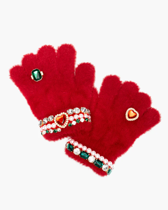 Super Smalls Christmas Cheer Jeweled Gloves