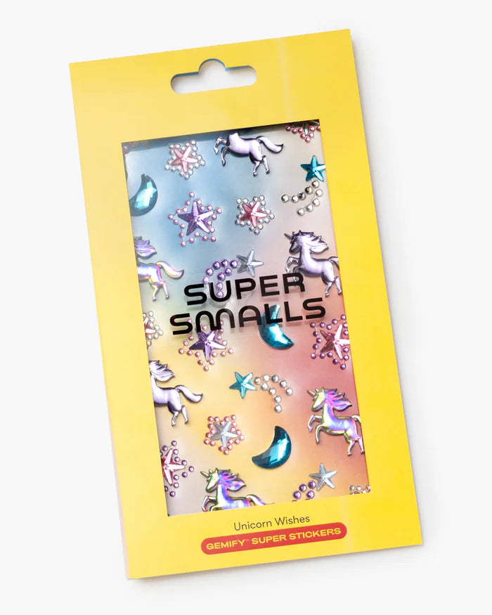 Super Smalls Unicorn Wishes Gemify Super Stickers