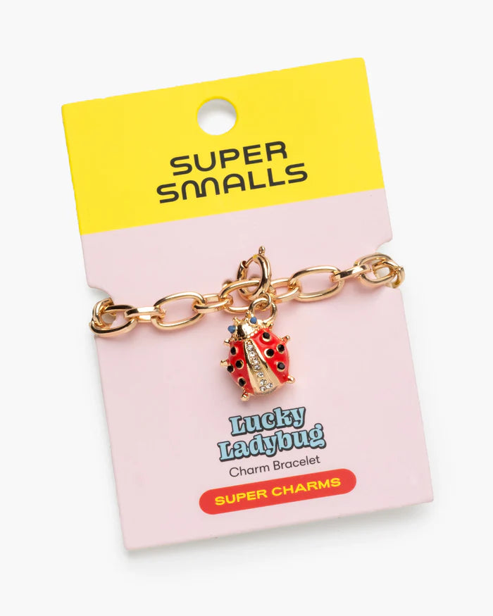 Super Smalls Lucky Ladybug Charm Bracelet