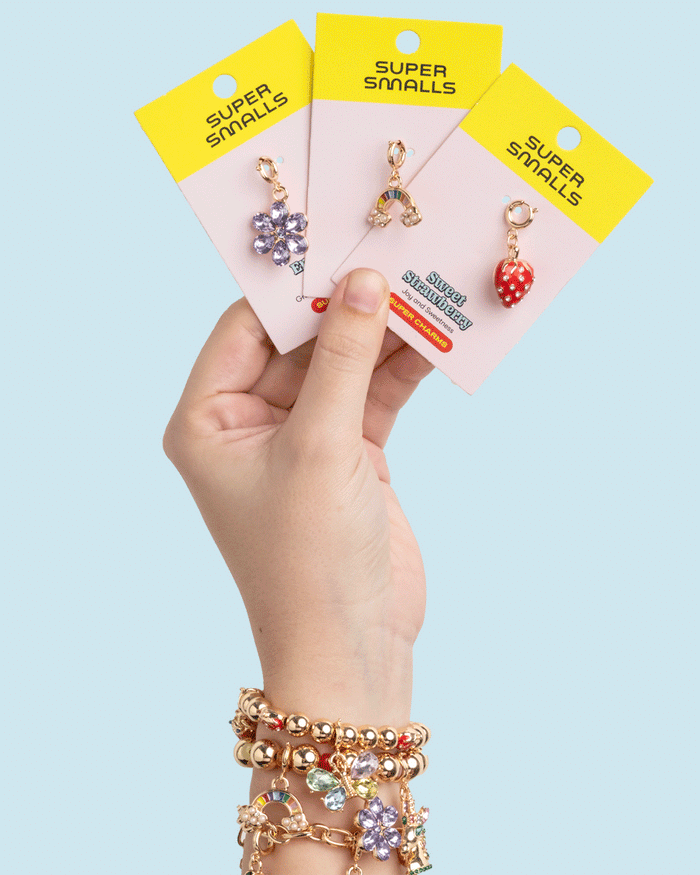 Super Smalls Sparkle Shell Super Charm