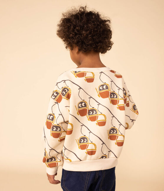 Petit Bateau Ski Gondola Print Sweatshirt