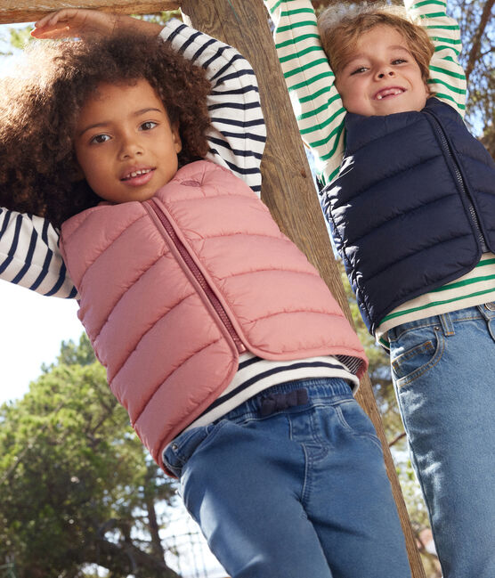 Petit Bateau Children's Padded Vest - Pink