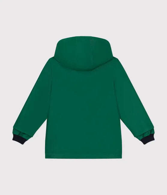 Petit Bateau Hooded Rain Jacket - Green