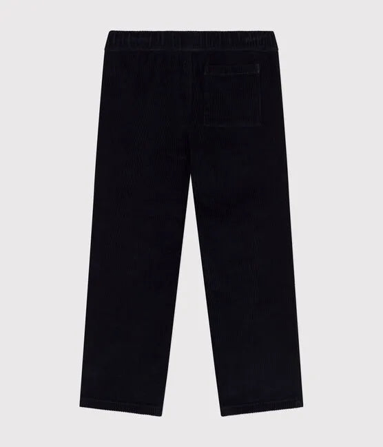 Petit Bateau Boy Corduroy Pants - Navy