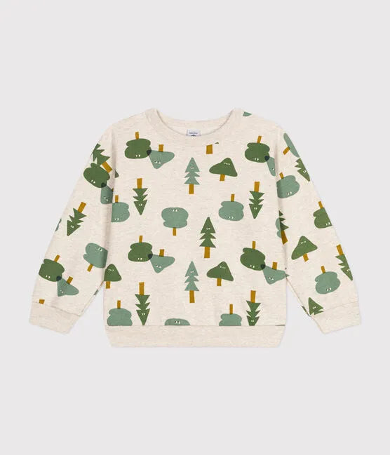 Petit Bateau Tree Print Sweatshirt