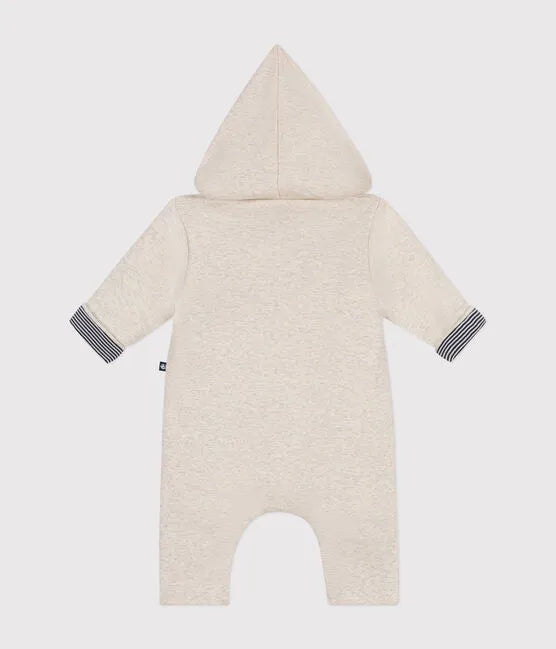 Petit Bateau Baby Padded Hooded Coverall