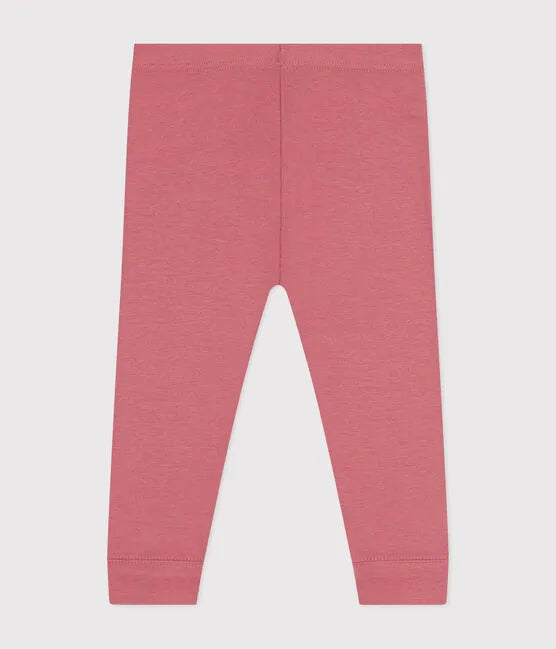 Petit Bateau Baby Leggings - Rosewood Pink