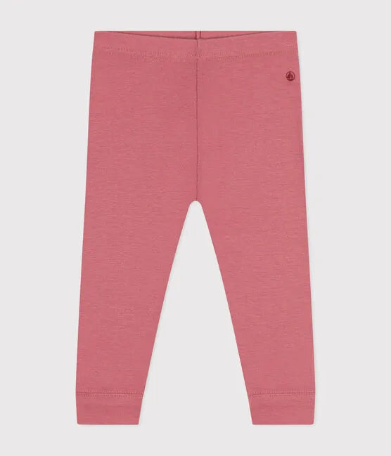 Petit Bateau Baby Leggings - Rosewood Pink