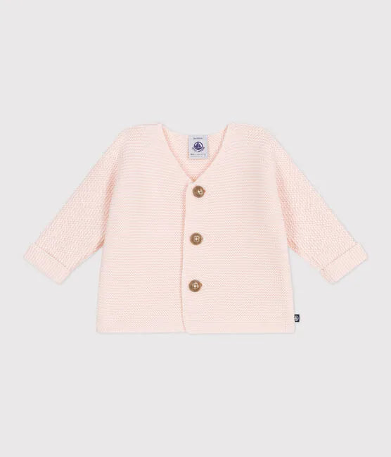 Petit Bateau Baby Cardigan - Light Pink