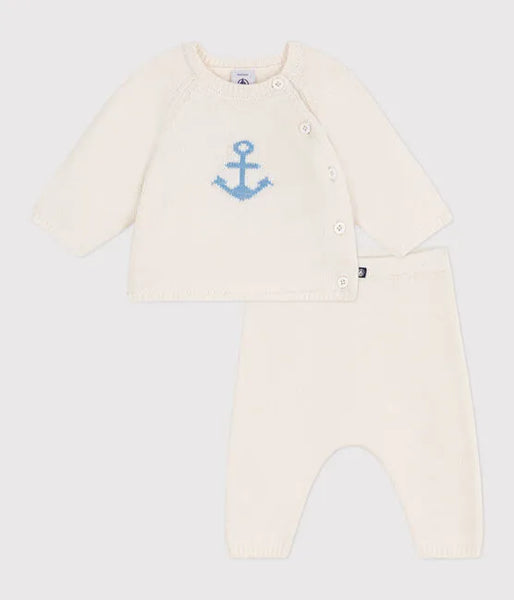 Petit Bateau Pyjama Dors Bien Mixte Bébé, Beige Montelimar Chine, 0-3