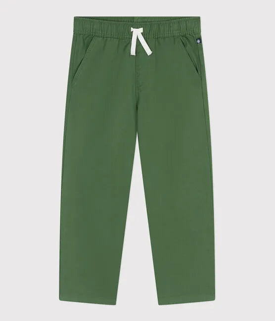 Petit Bateau Boy Pants - Green