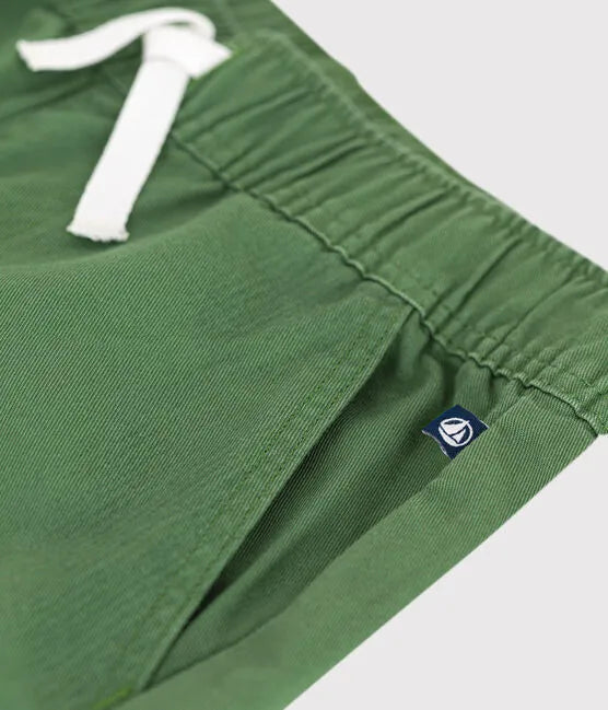 Petit Bateau Boy Pants - Green