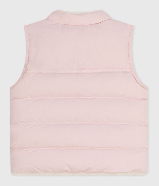 Petit Bateau Baby Reversible Vest - Light Pink