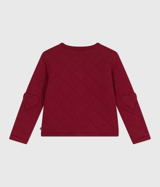 Petit Bateau Girl Quilted Cardigan