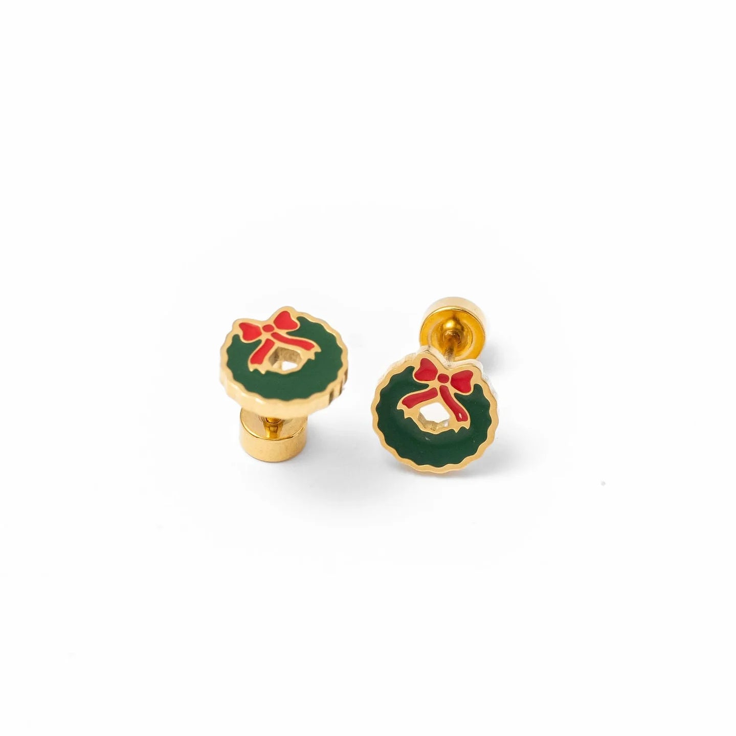 Pip Pop Wreath Stud Earrings