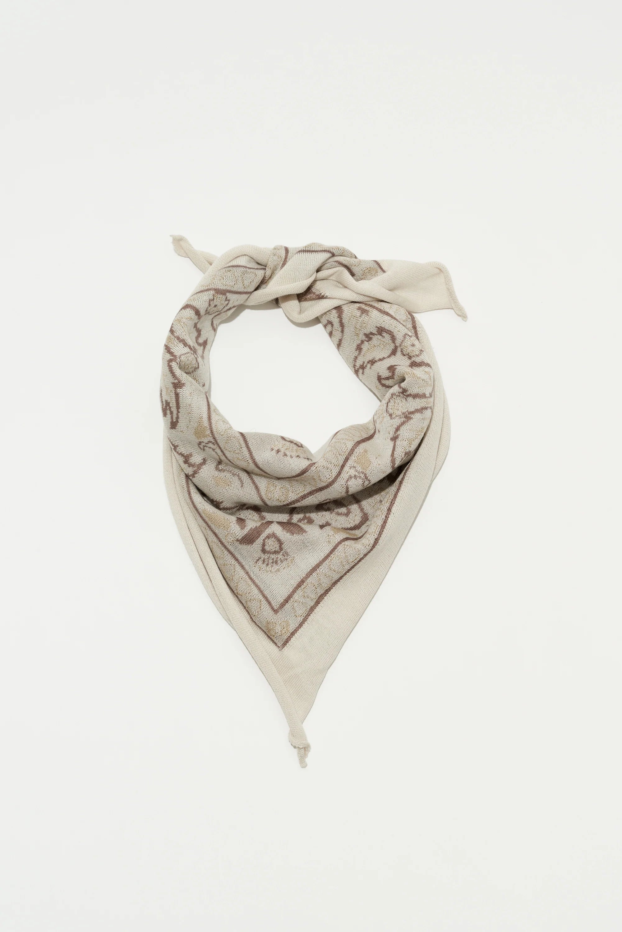 Communitie Cashmere Bandana - Paper White