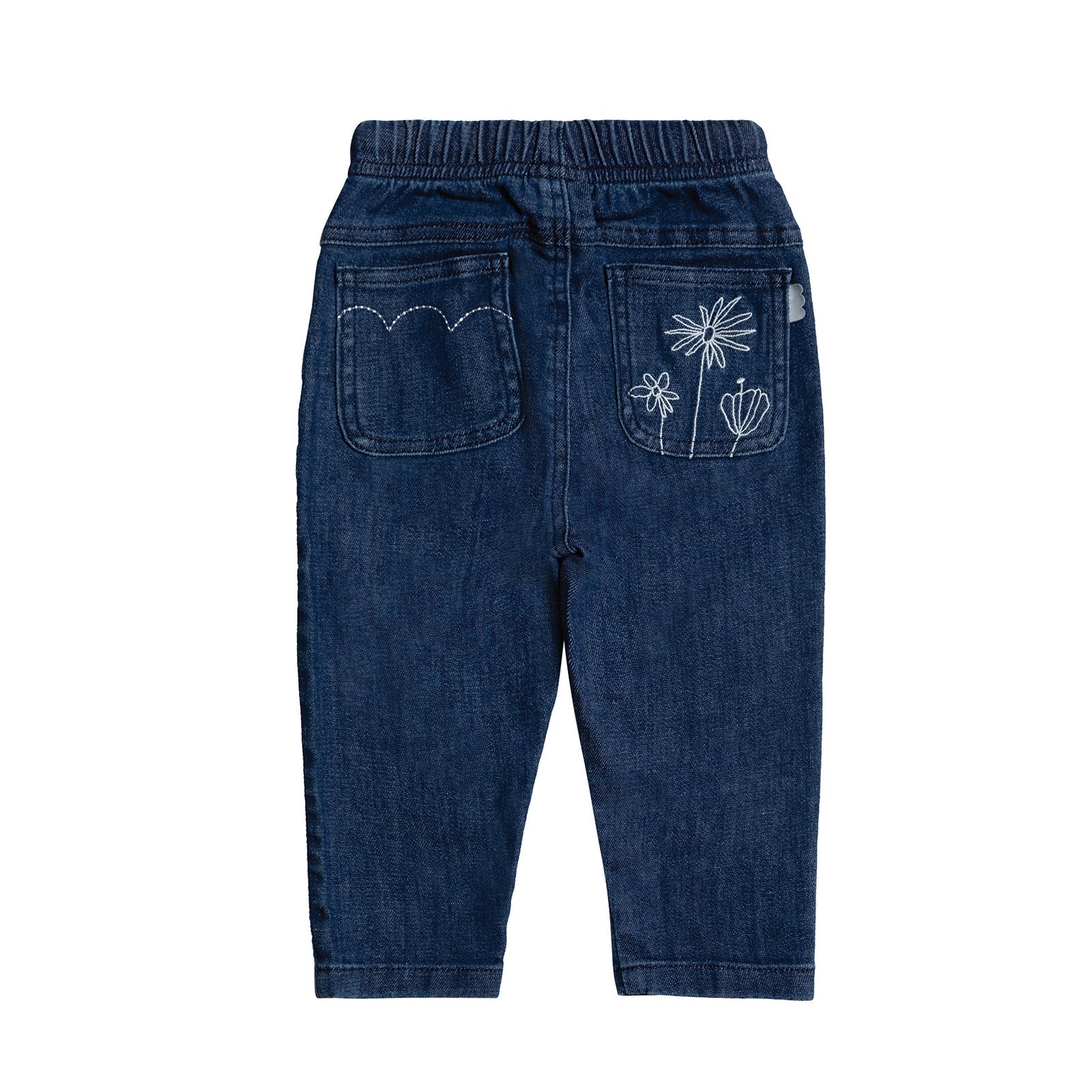 Mon Coeur Flower Pocket Baby Jeans