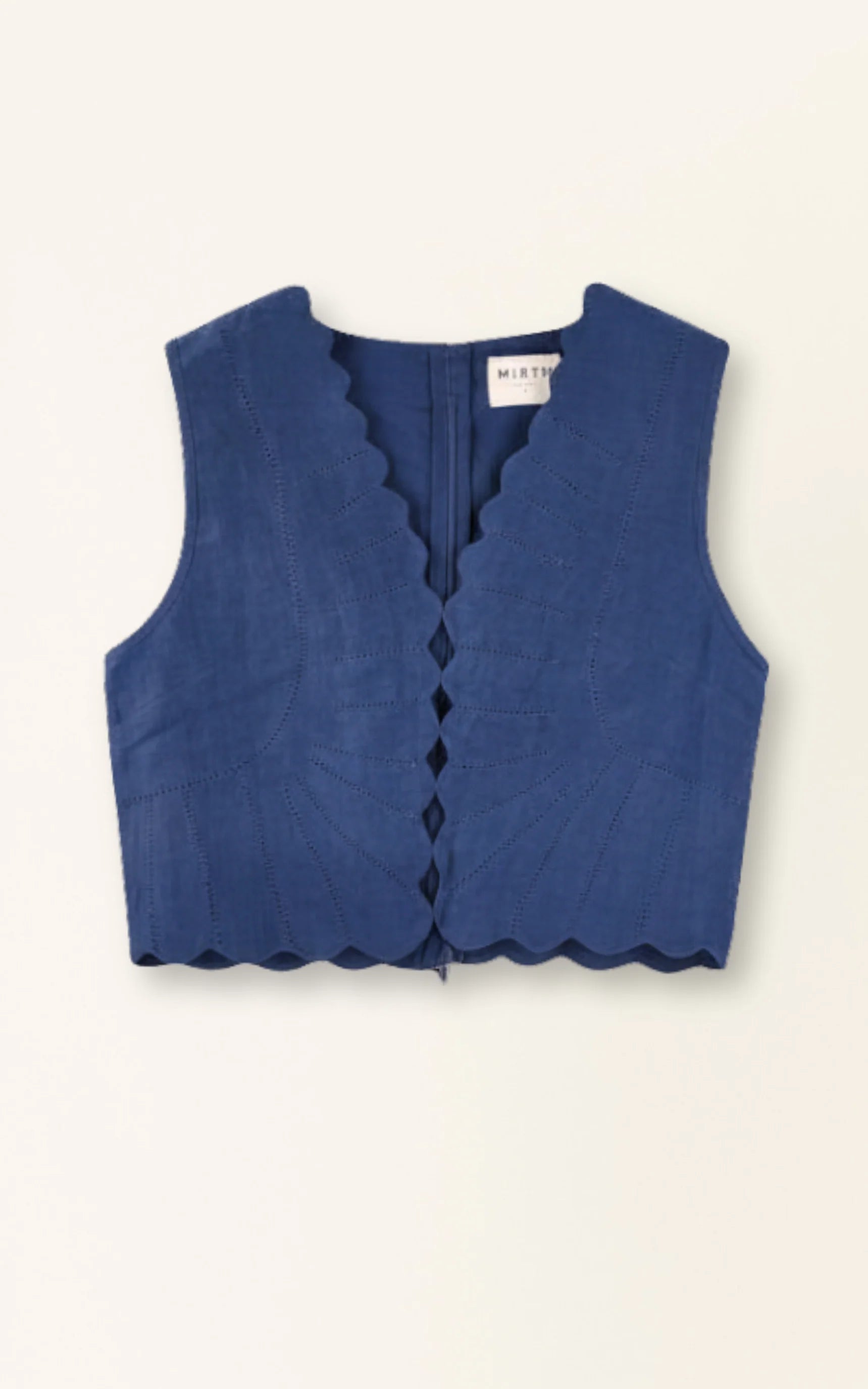 MIRTH Barcelona Sunrise Top - Blueberry