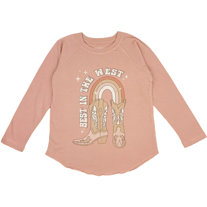 Tiny Whales Best in the West Long Sleeve Tee