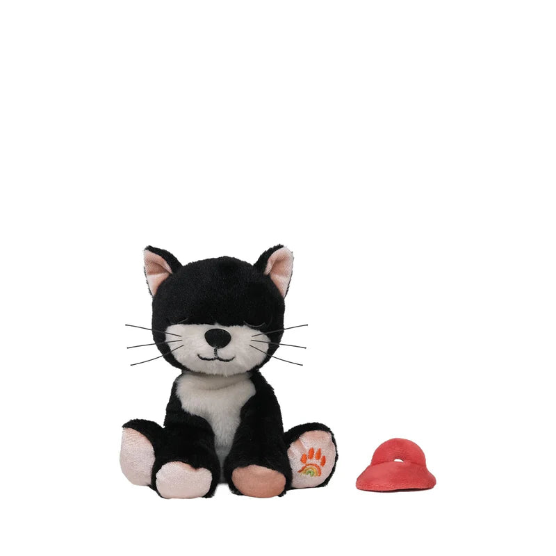 Olli Ella Binky Kitten Kit - Black + White