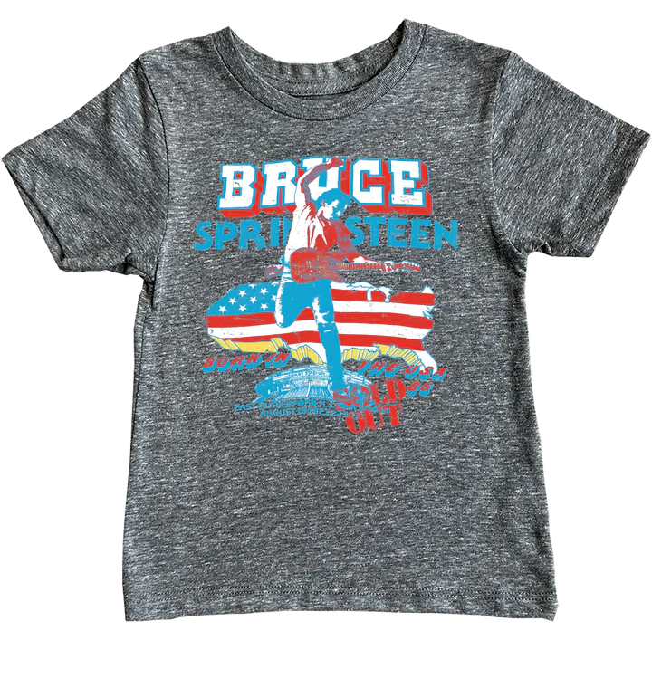 Rowdy Sprout Bruce Springsteen Born in the USA Triblend Tee