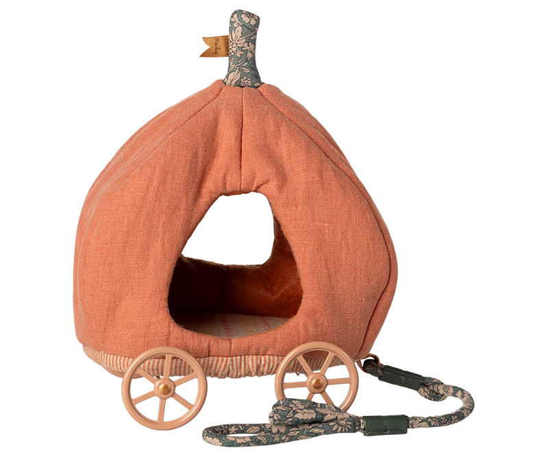 Maileg Pumpkin Carriage - Mouse